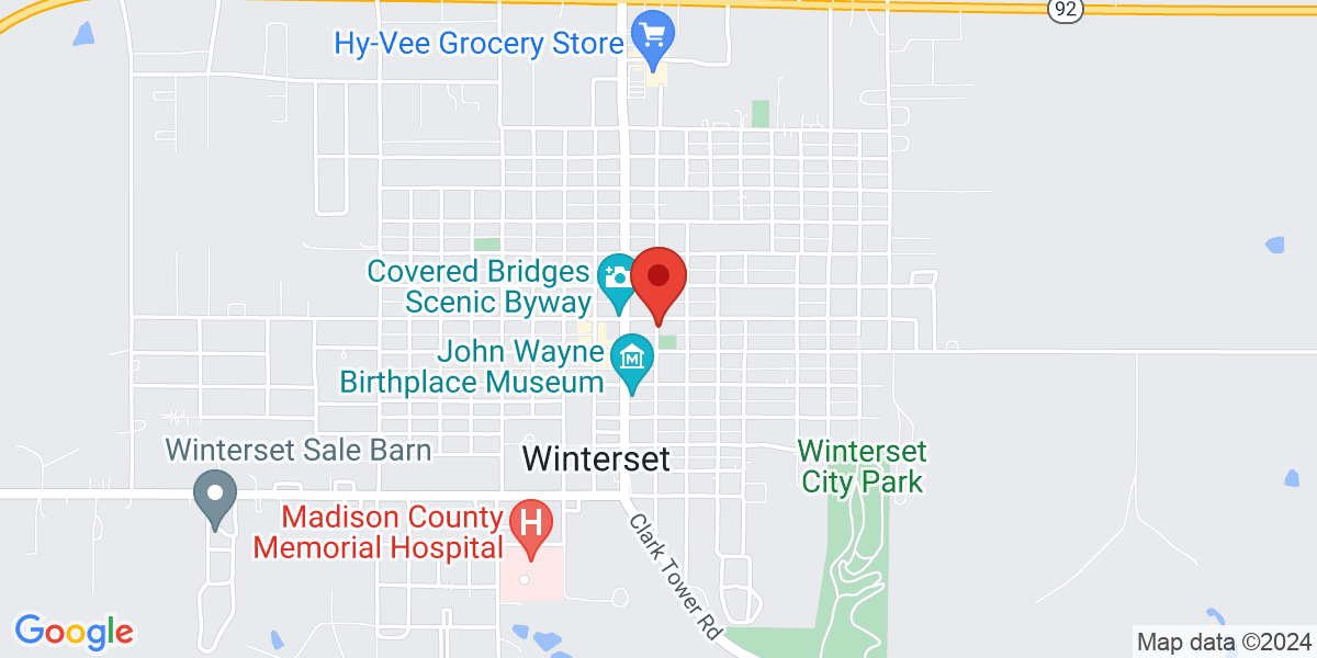 Map of Winterset Public Library